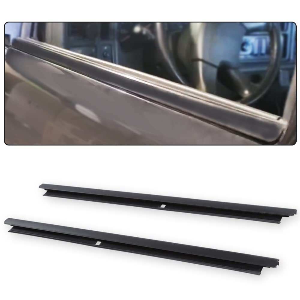 Rear Outer Window Sweep Felt Kit, Black