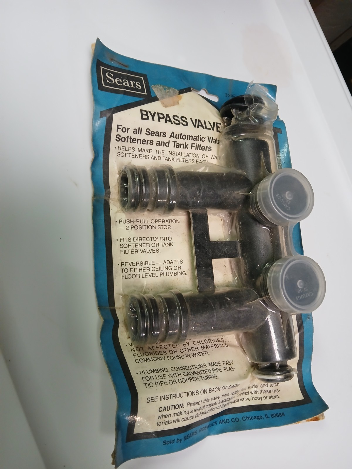 My 3437 Water Softener Bypass Valve