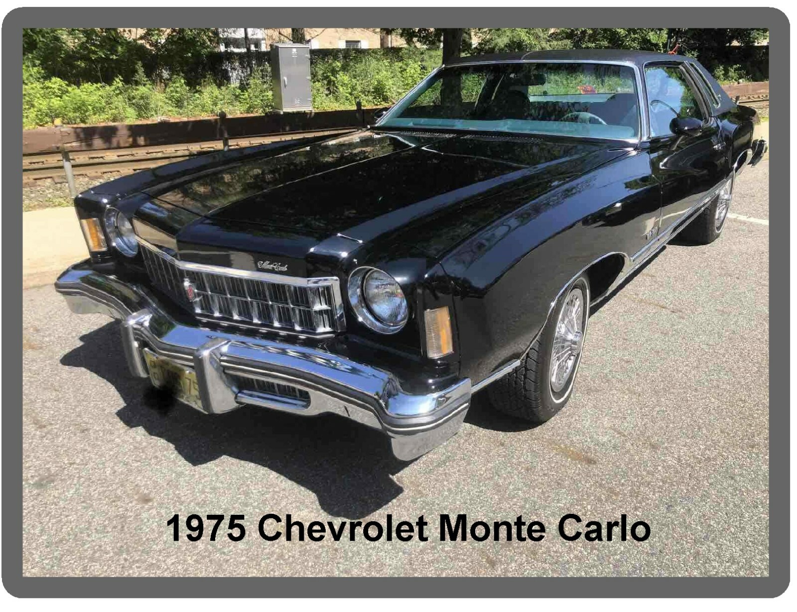 1975 Monte Carlo Auto Refrigerator / Tool Box  Magnet