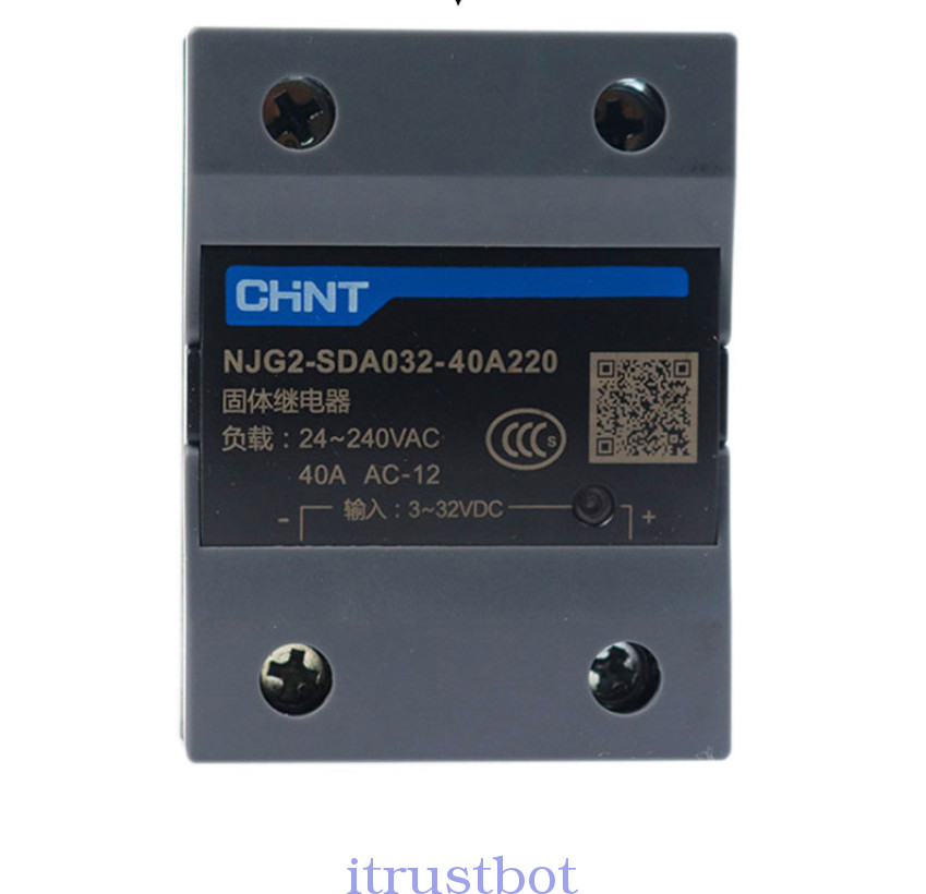 1PC New Chint NJG2-SDA032-40A220  DA40A 220V Solid State Relay Brand