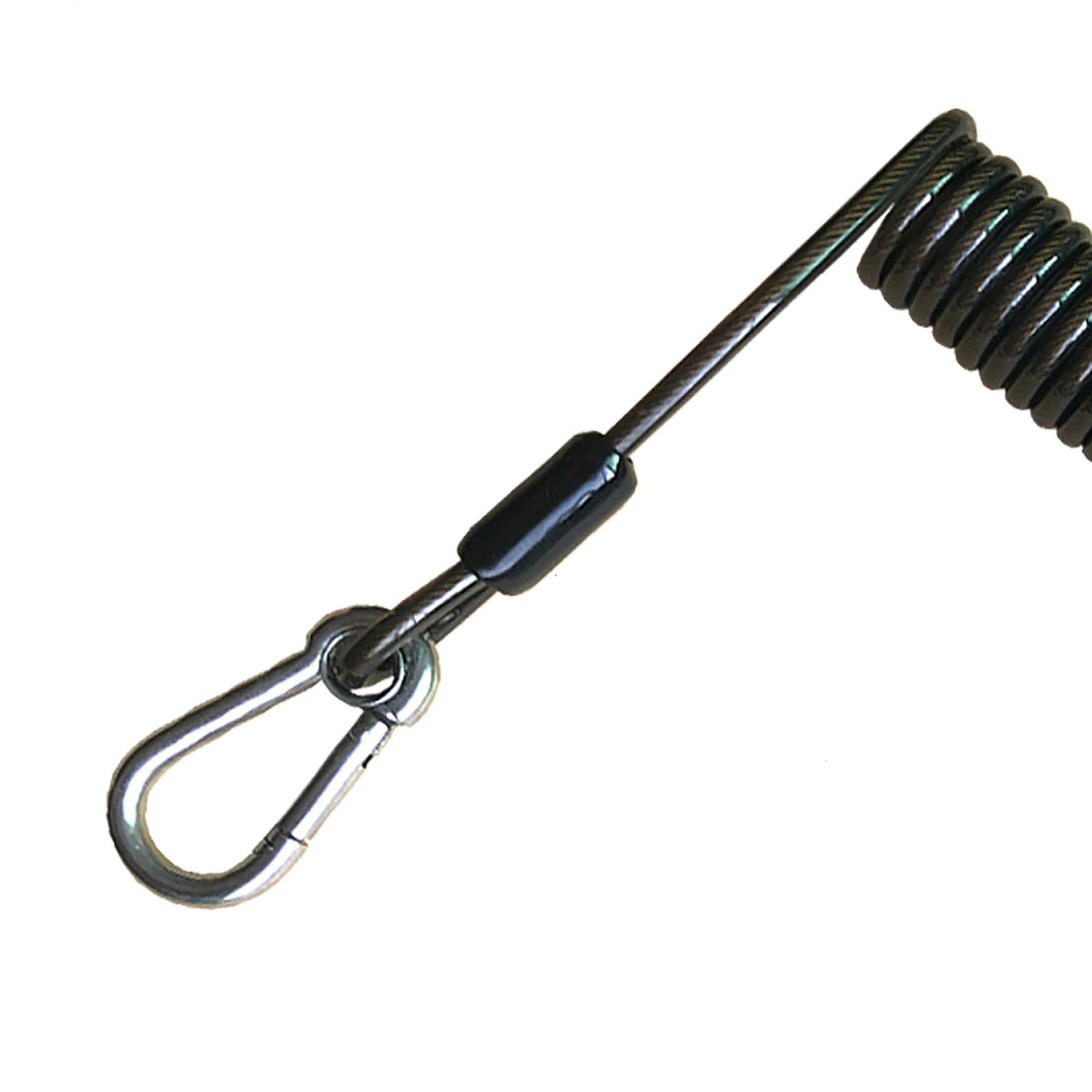 Retractable Tool Lanyard, Fishing Coiled Stainless Steel Inside...