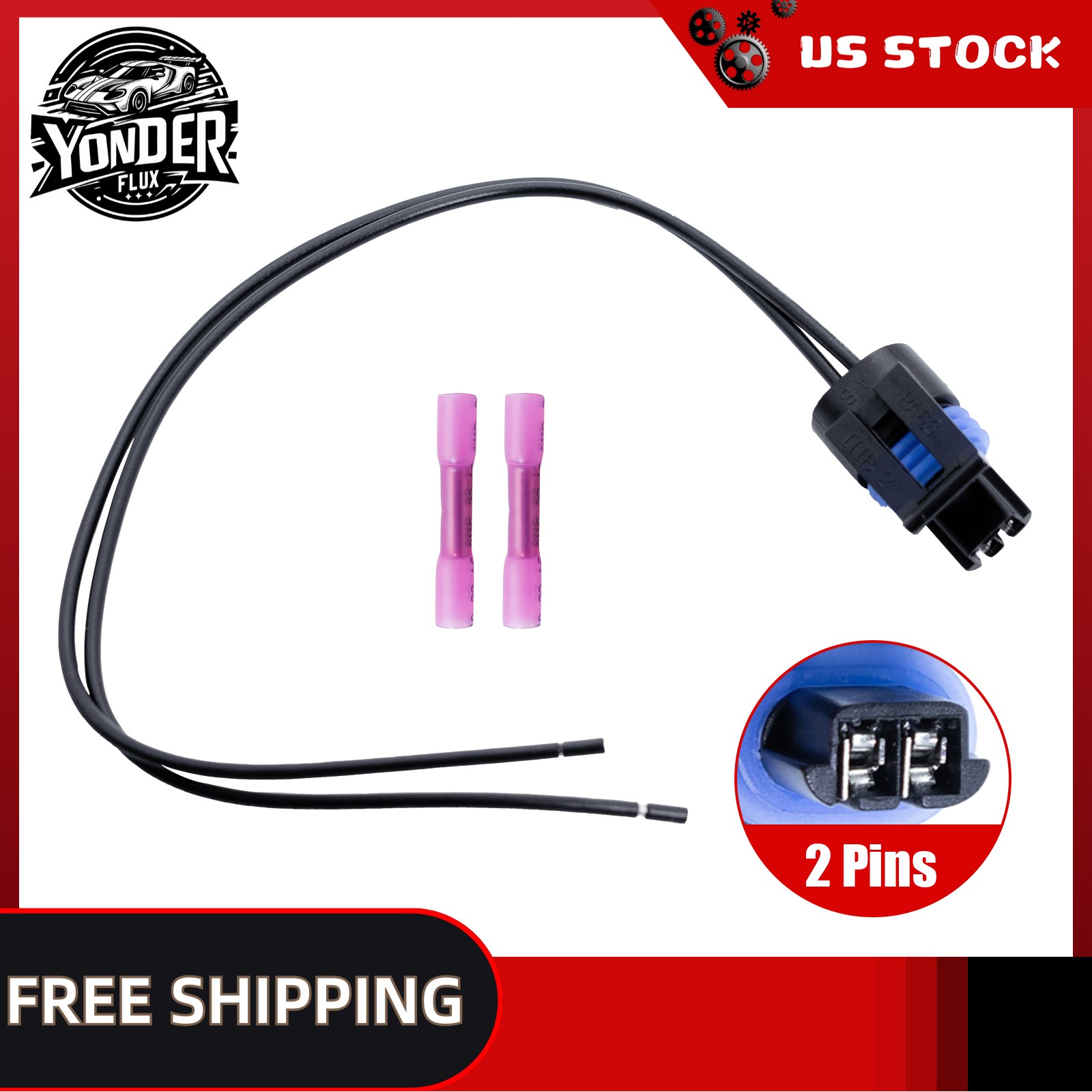 Coolant Temp Sensor Plug Connector For 4L80E Speed Sensor For Chevrolet GM Buick