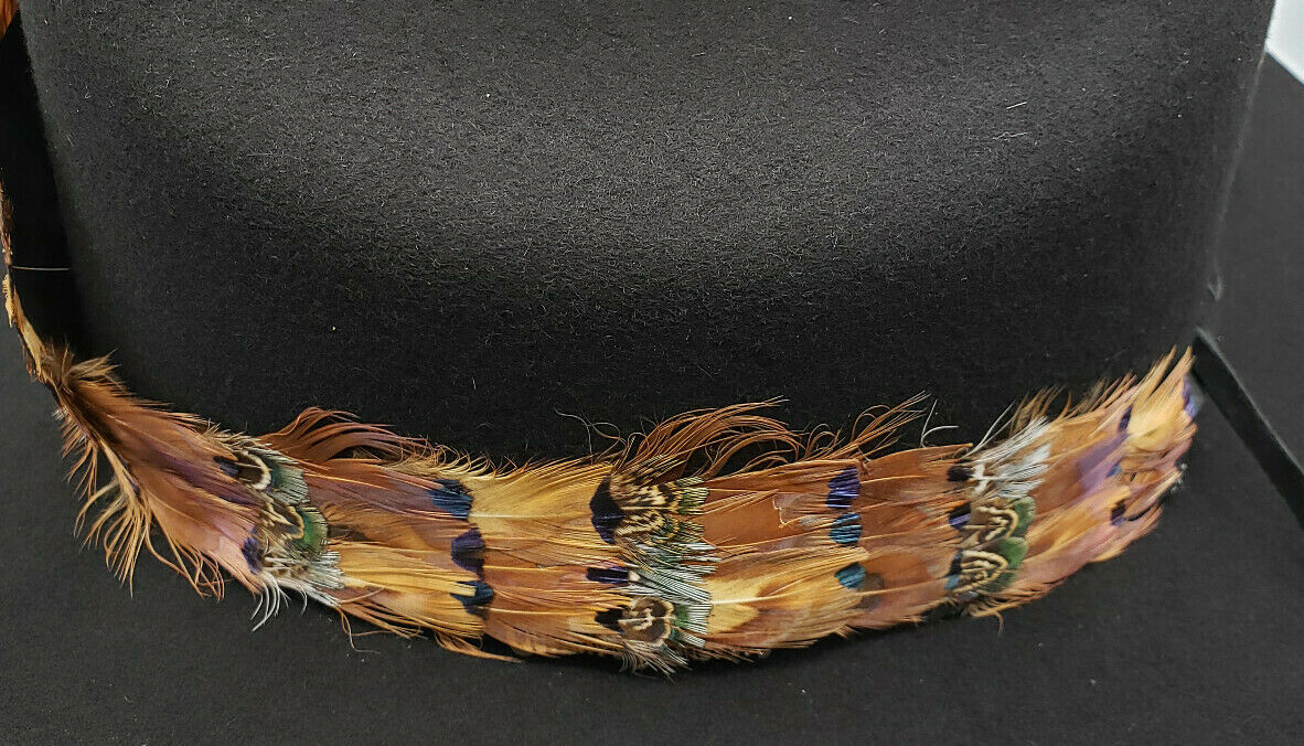 WESTERN COWBOY Feather Hatband tie for Cowboy hat - FHB-08
