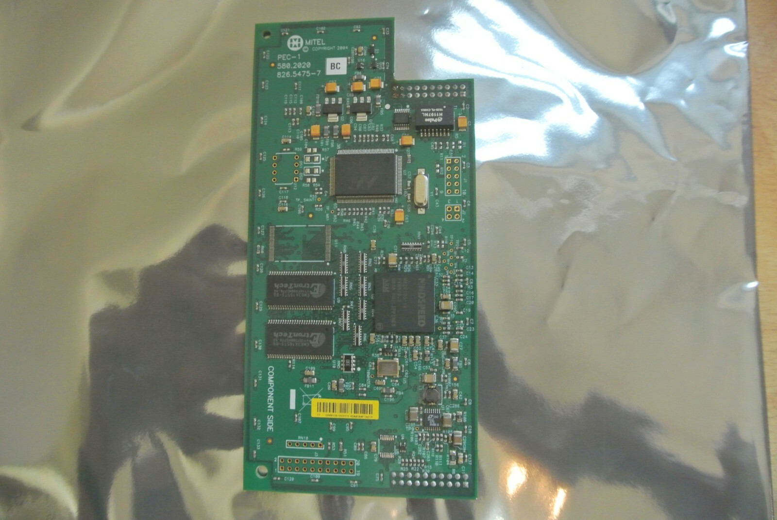 Mitel 580.2020 PEC-1 PROCESSOR EXPANSION CARD +100 IP FOR 5000 HX 580.3000