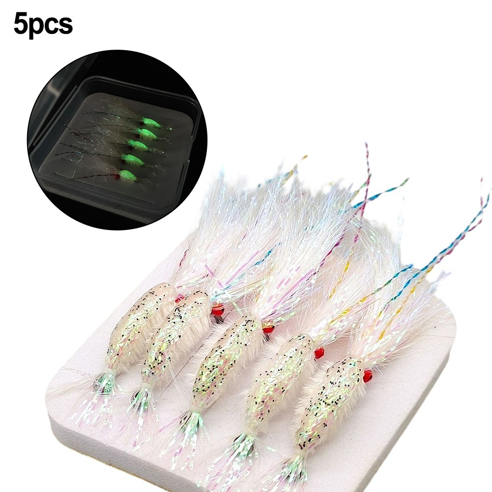 High Carbon Steel Saltwater Shrimp Hook Set for Sea Bass and Topmouth Culter