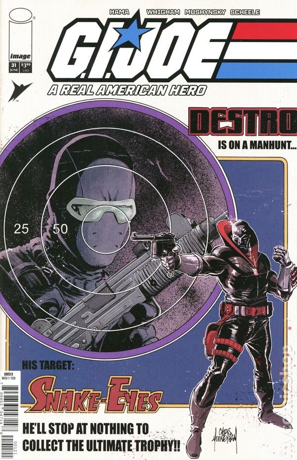 GI Joe a Real American Hero Hama Files Edition #31B NM 2026 Stock Image