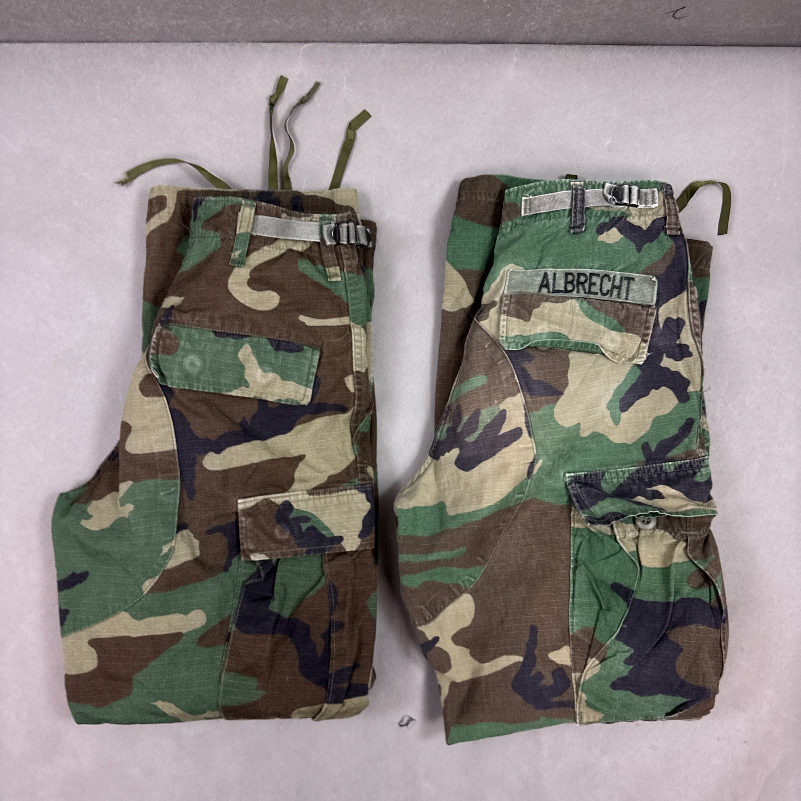 Vintage US Military Pants Mens 28x30 Camo 90s Lot of 2 Cargo Trouser XSmall