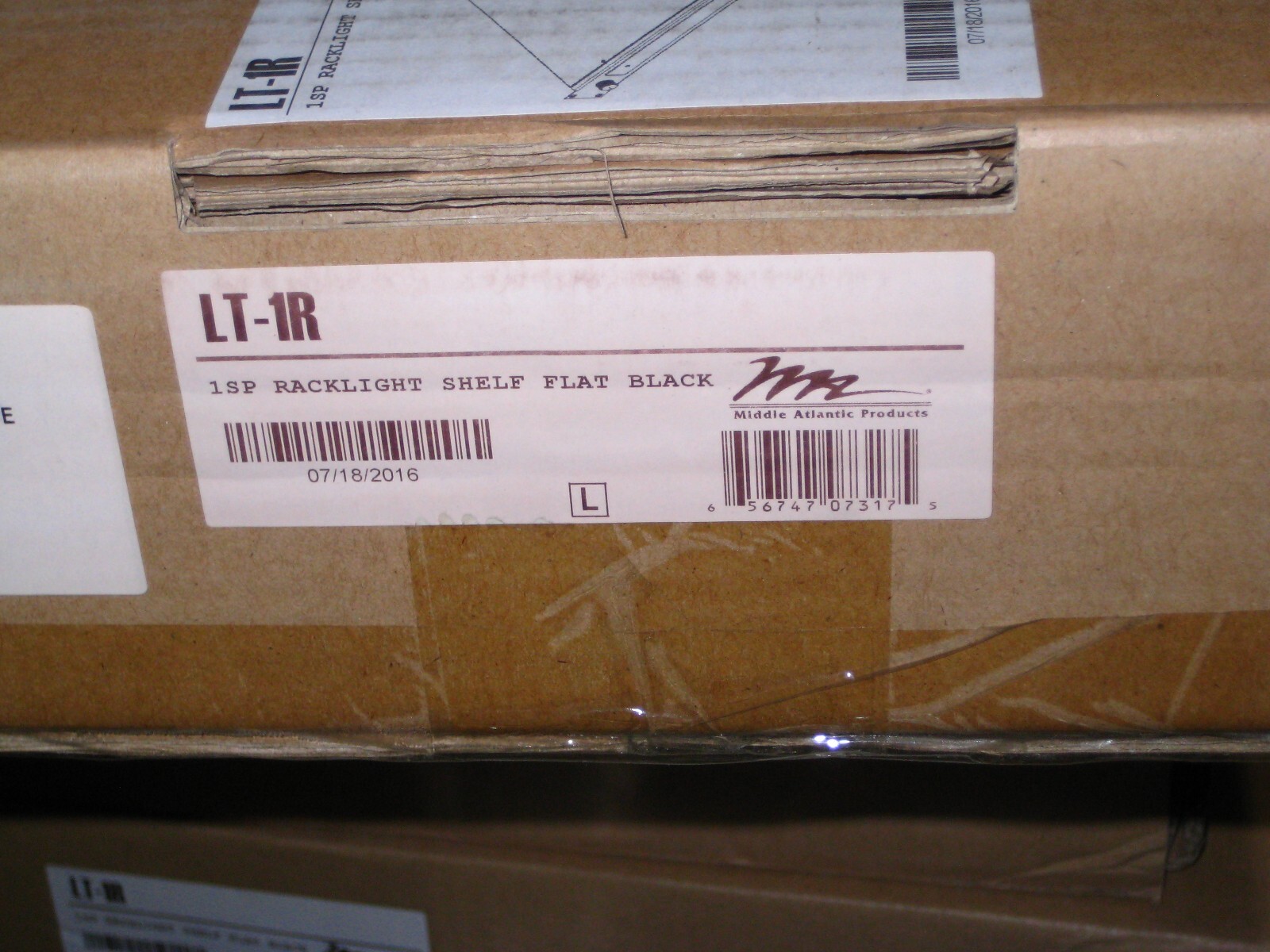 Middle Atlantic Products Rack Light Model LT-1R w/Dimmer - New