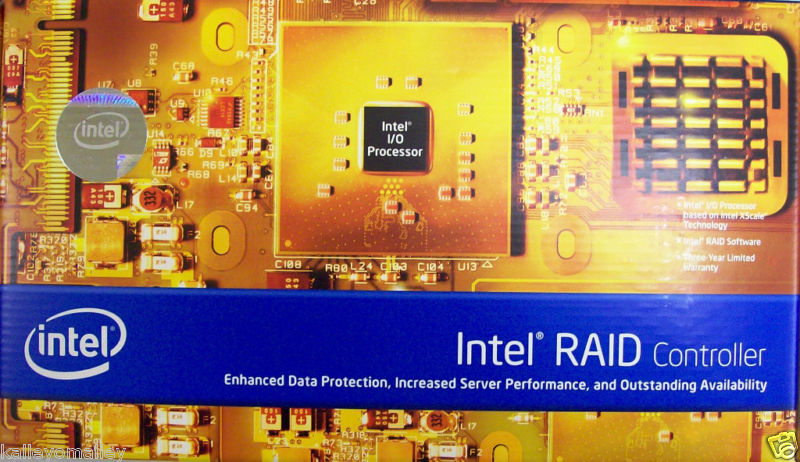 Intel SRCZCRX Zero Channel SCSI Raid Controller  New