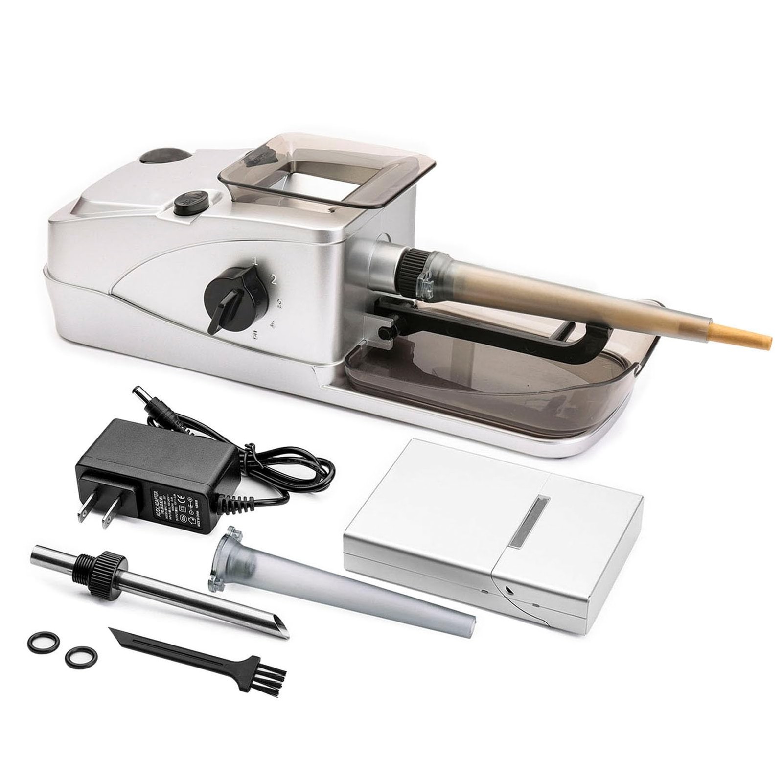 Electric Cone Rolling Machine,Portable Home Pre Rolled Machine,Cones Filler M...