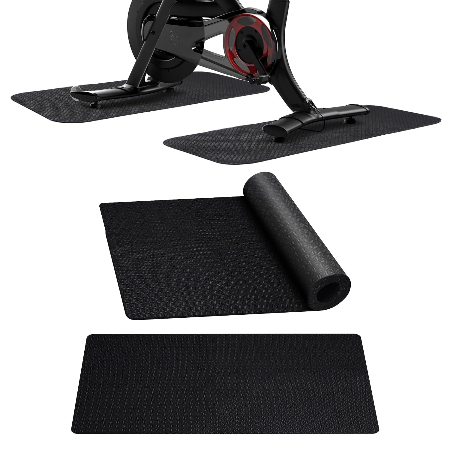 Stepwaver 2 Pack Double Non-Slip Workout Mat for Ellipse Leg Exerciser, 23.6"...