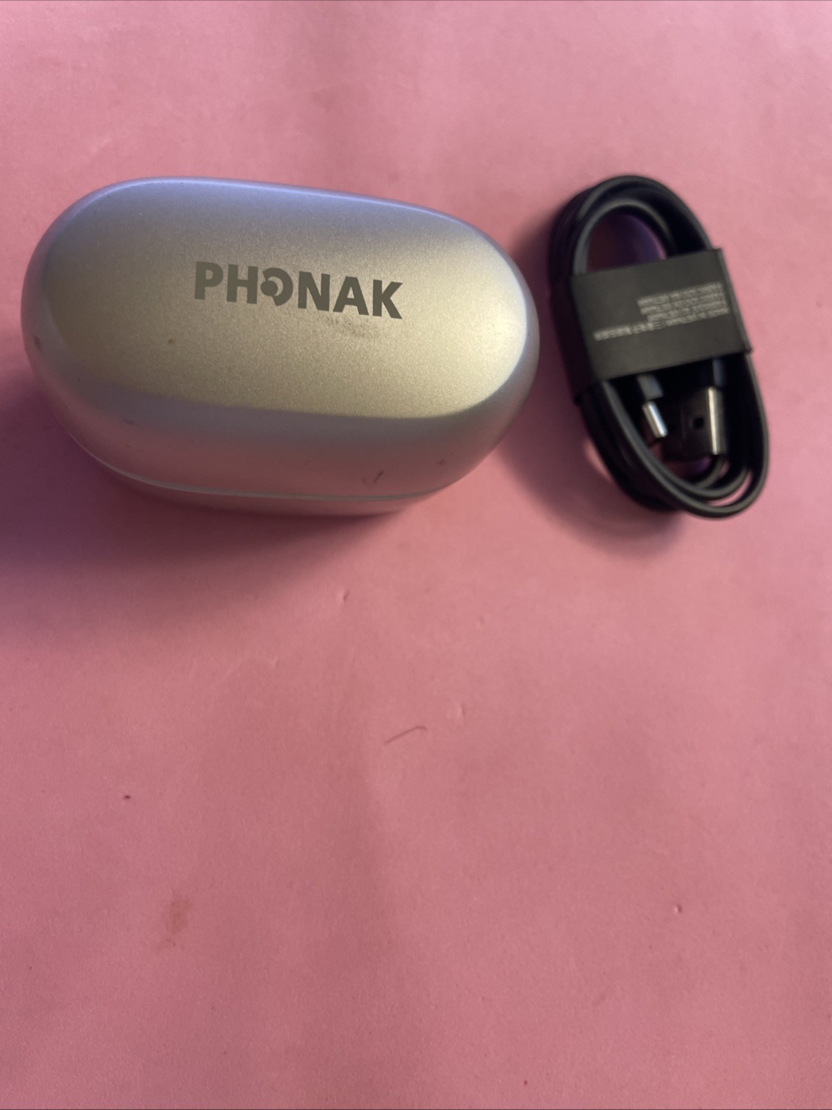 WORKING Phonak Ease Charger Case with Charging Cord .