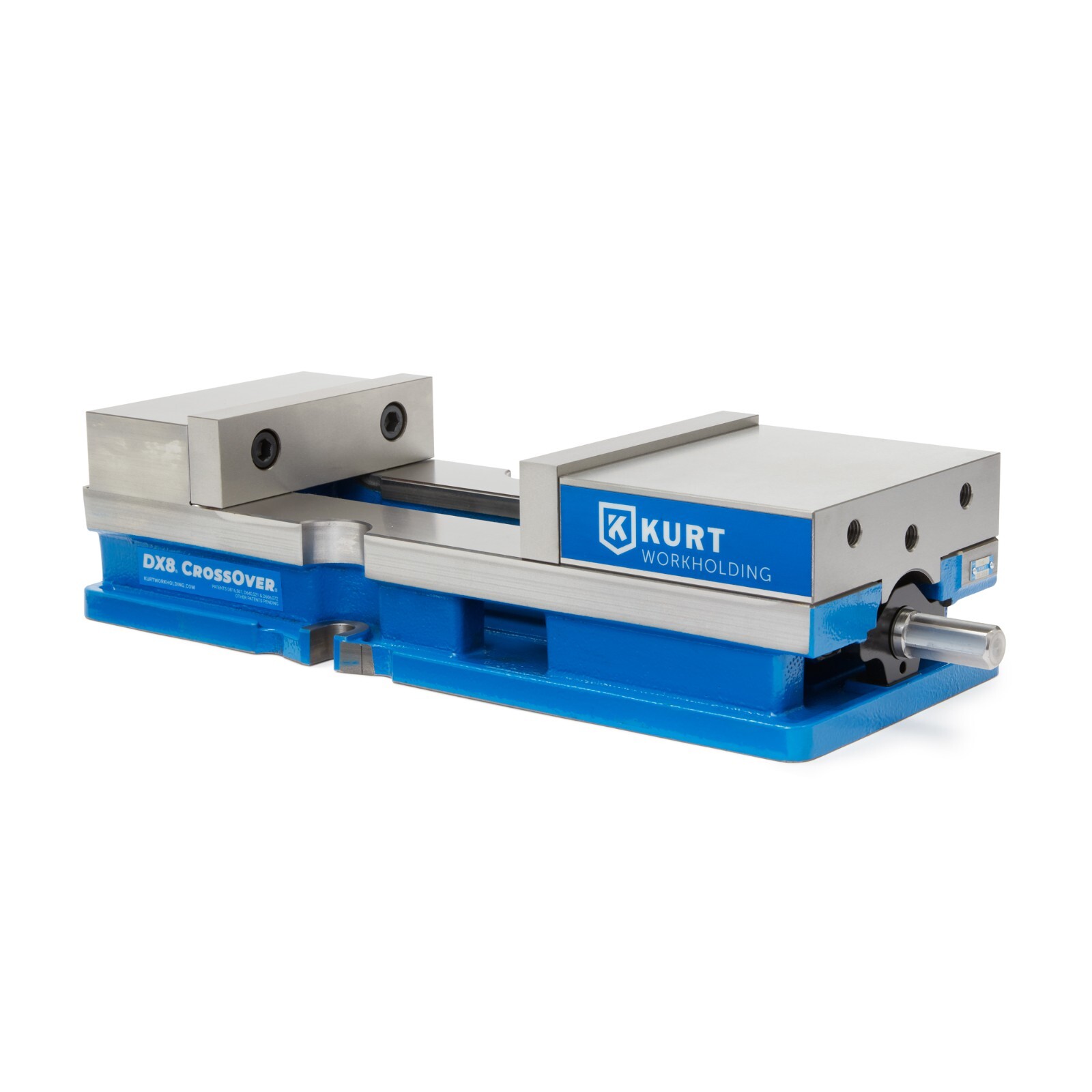 KURT DX8 CROSSOVER 8" VISE  with 10" opening ***************NEW