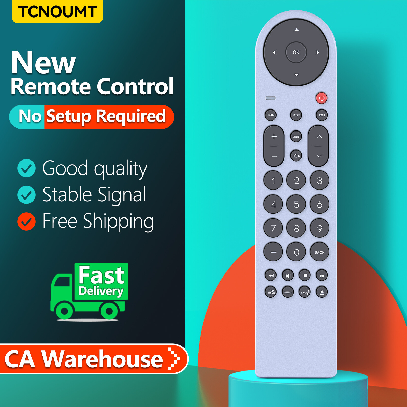 New Remote For RCA TV LED42C45RQ LED46C45RQ LED50B45RQ LED32G30RQ LED40G45RQ
