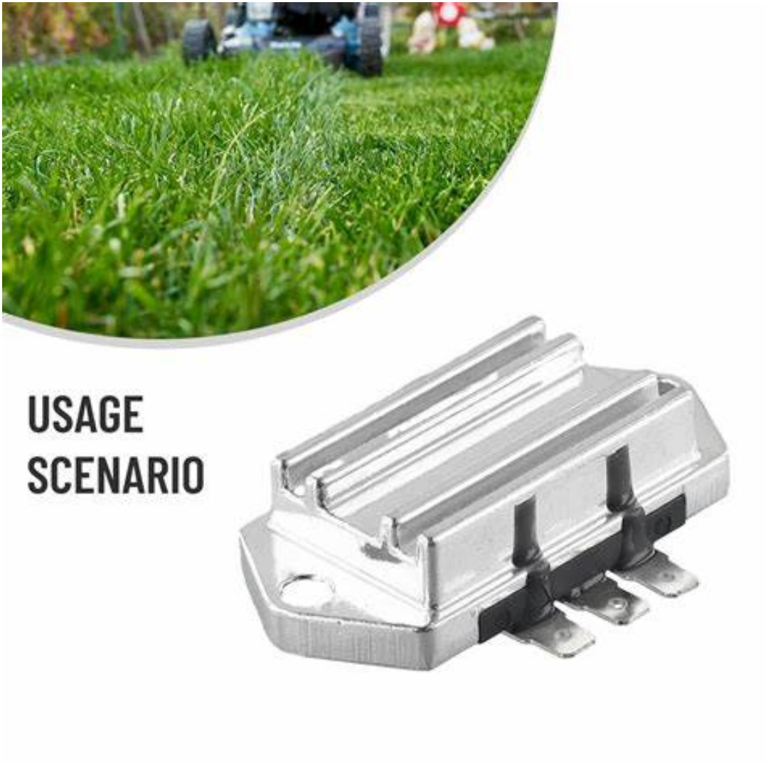 Replacement Aluminum Voltage Regulator Rectifier For John Deere AM34738