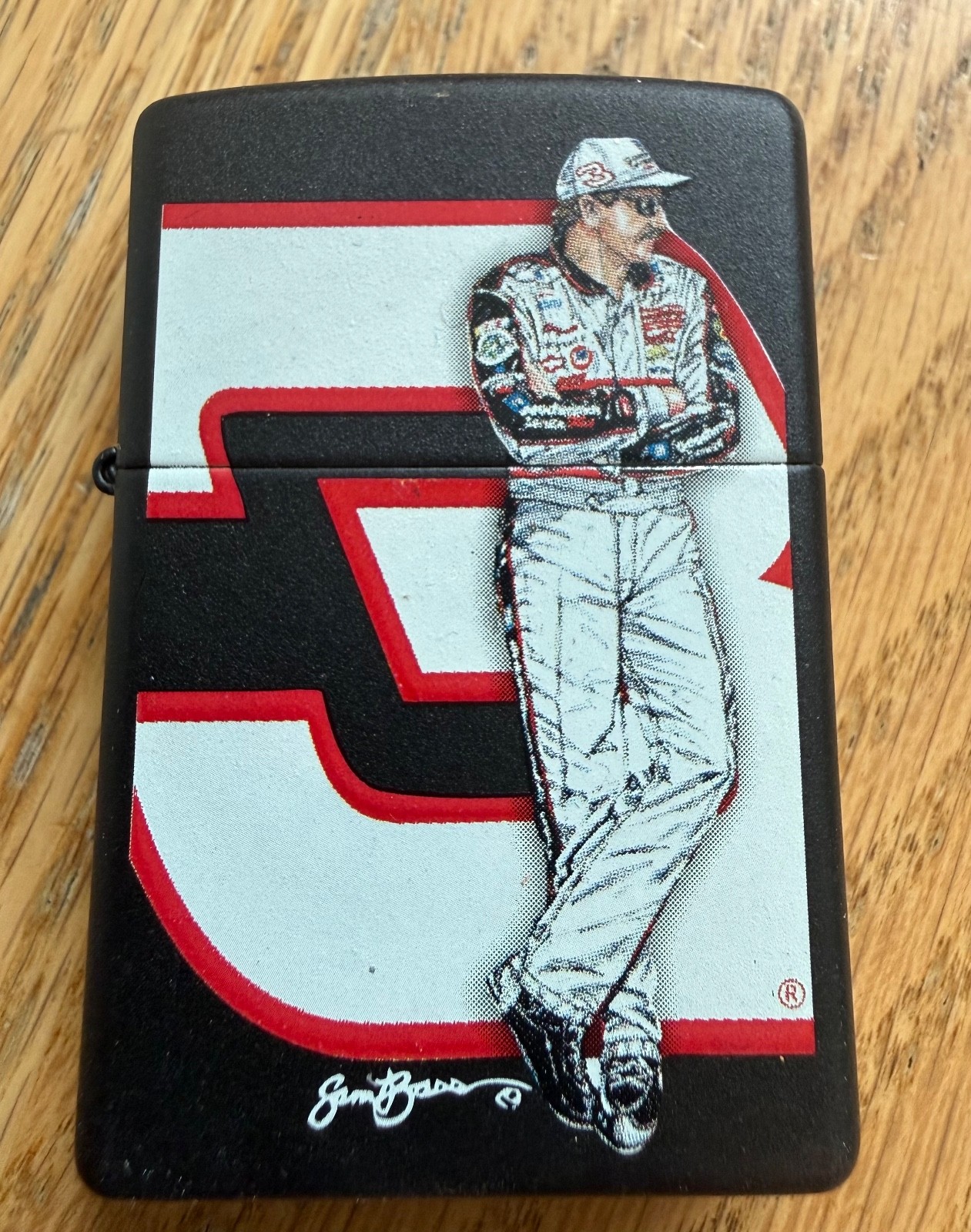 ZIPPO DALE EARNHARDT ADVERTISING LIGHTER NEVER USED   N23*
