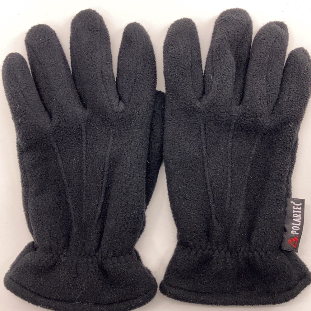 Fownes Black Fleece Men L-XL Winter Gloves Made Philippines