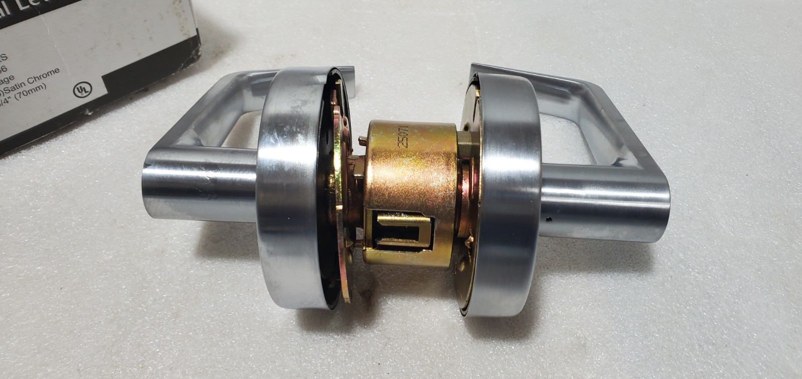 USCAN TOTAL SECURITY USL212S GRADE 2 CYLINDRICAL LEVERSET PASSAGE