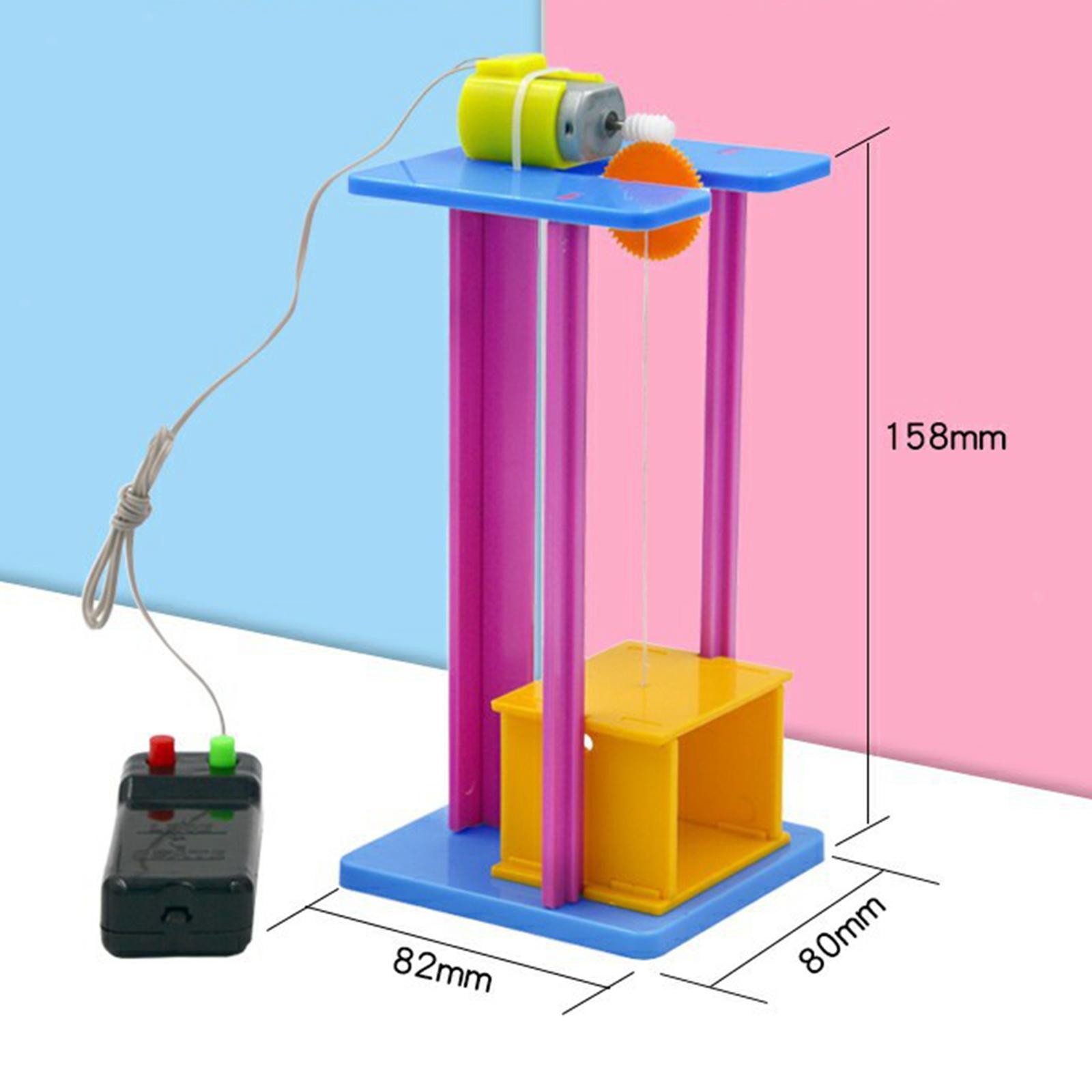 DIY Elevator Toy Teaching Aids DIY Interactive Toy Durable
