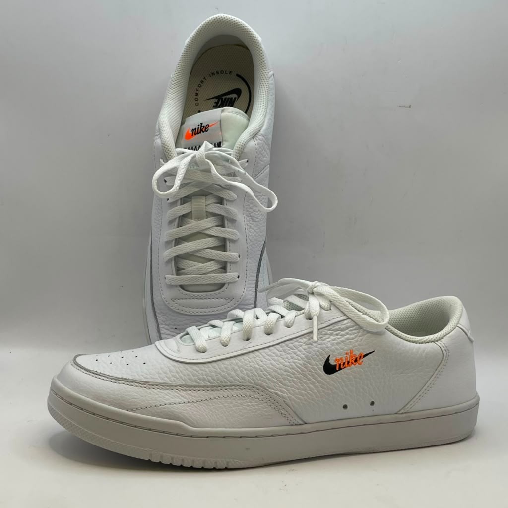 Mens Nike Court Vintage Premium Casual Sneaker White sz. 10 CT1726-100