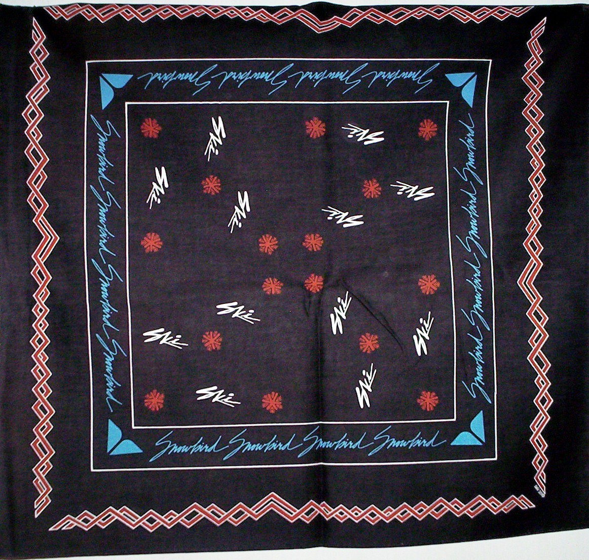 5 SNOWBIRD UTAH SKI SNOWBOARD AREA BANDANAS NEW MULIT COLOR