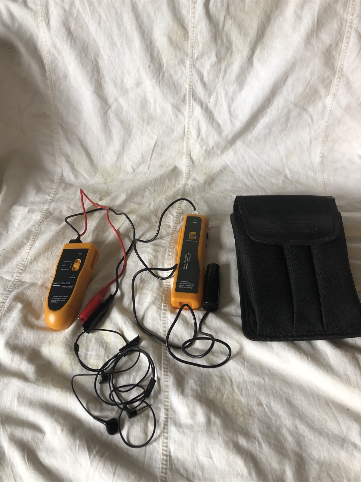 Kolsol F02 Underground Cable Locator, Wire Tracer,Cable Tester with Earphone USA