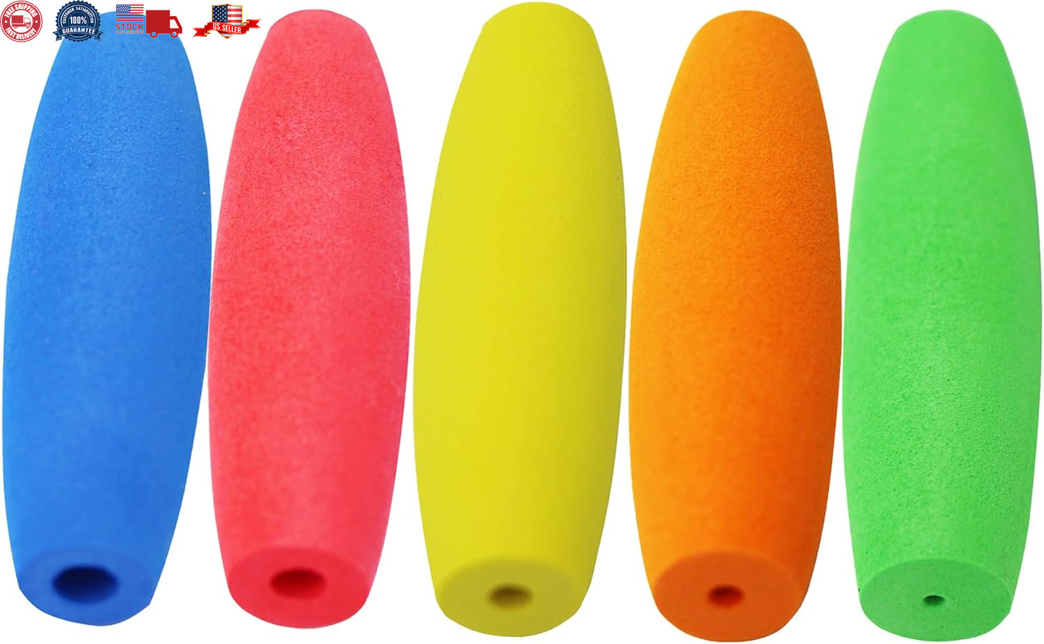5PCS Crochet Hook Grips Set Ergonomic Crochet Hook Handle Multi-Size Ergonomic C
