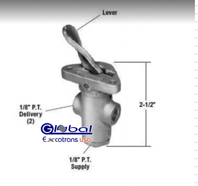 Air valve TW-1 Control Valve 1/8"NPT