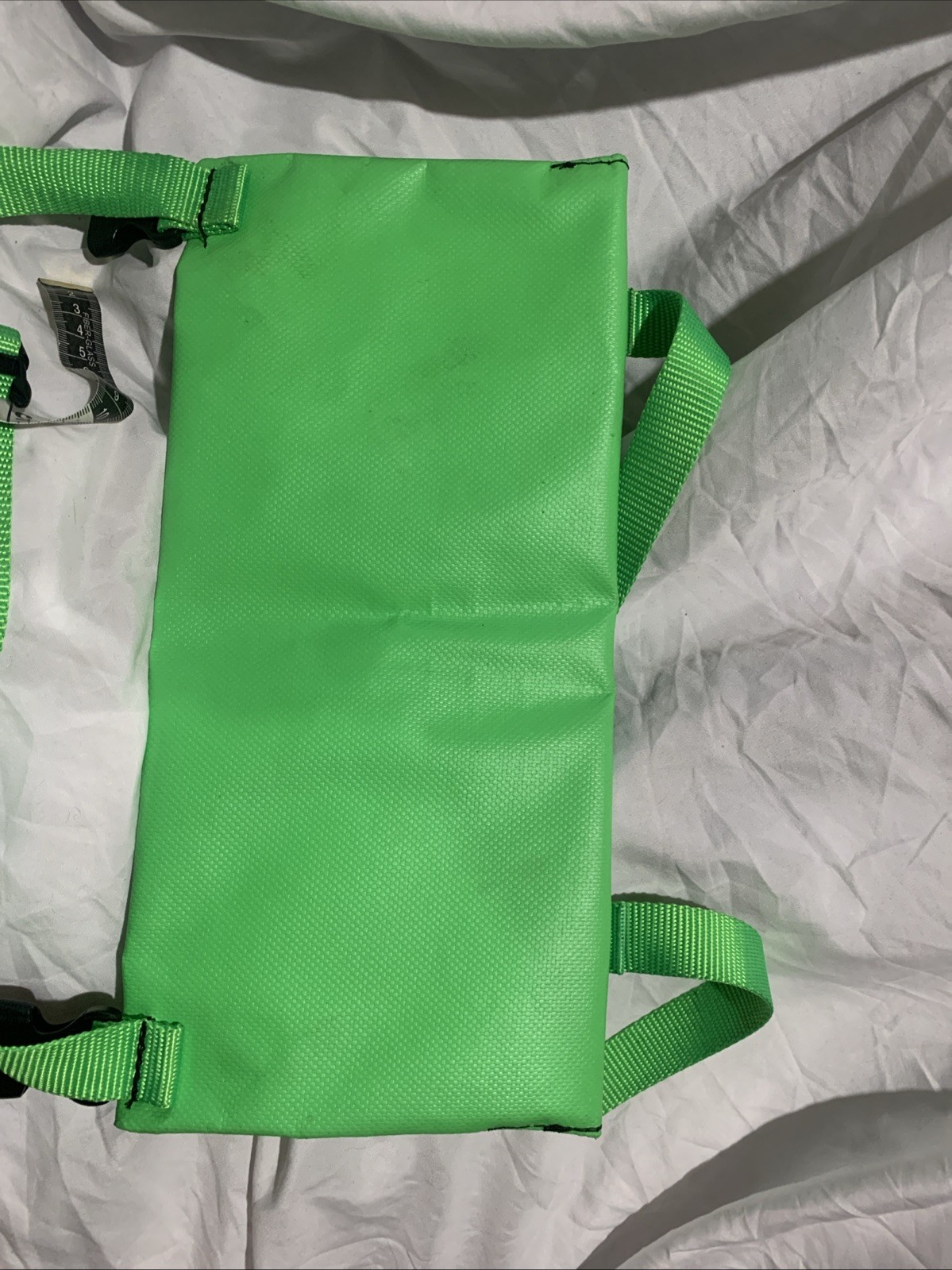 Buckingham Buck Satchel Bag Ladder Straps Green