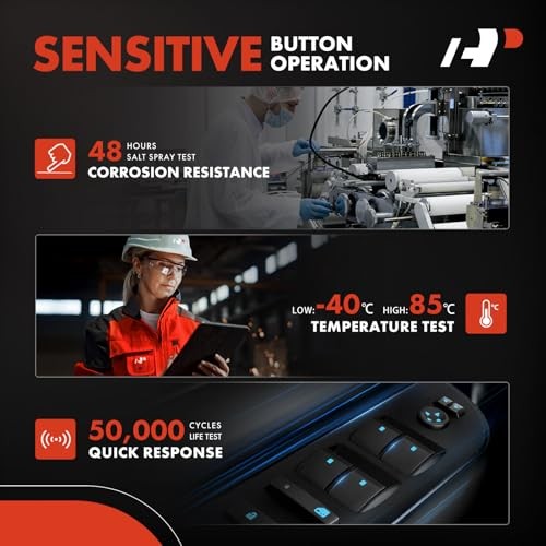 Power Window Switch Compatible with Ford Transit-150, Transit-250, Transit
