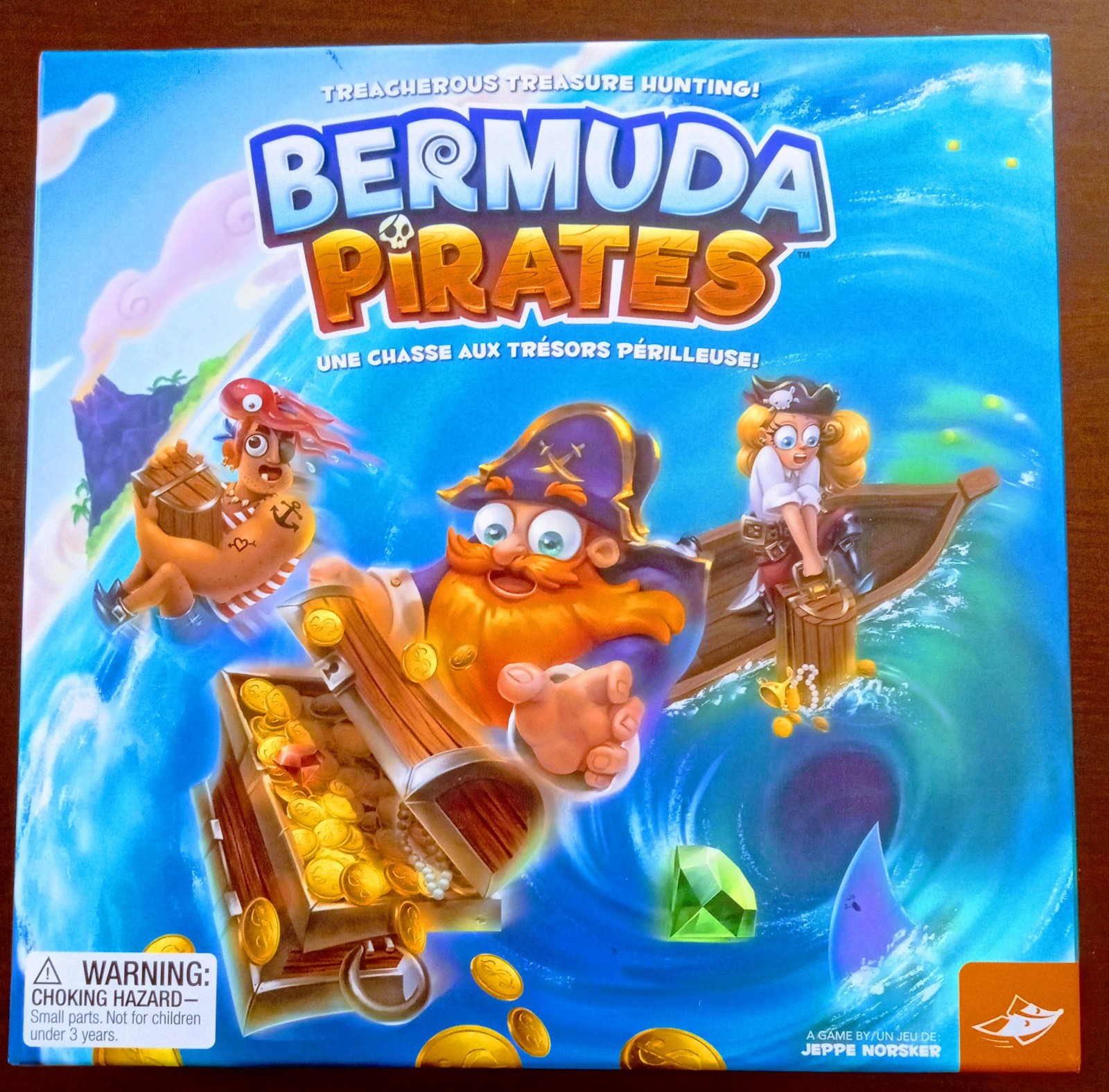 🏴‍☠️ Bermuda Pirates Game by Foxmind Entire Set or Replacement Pieces