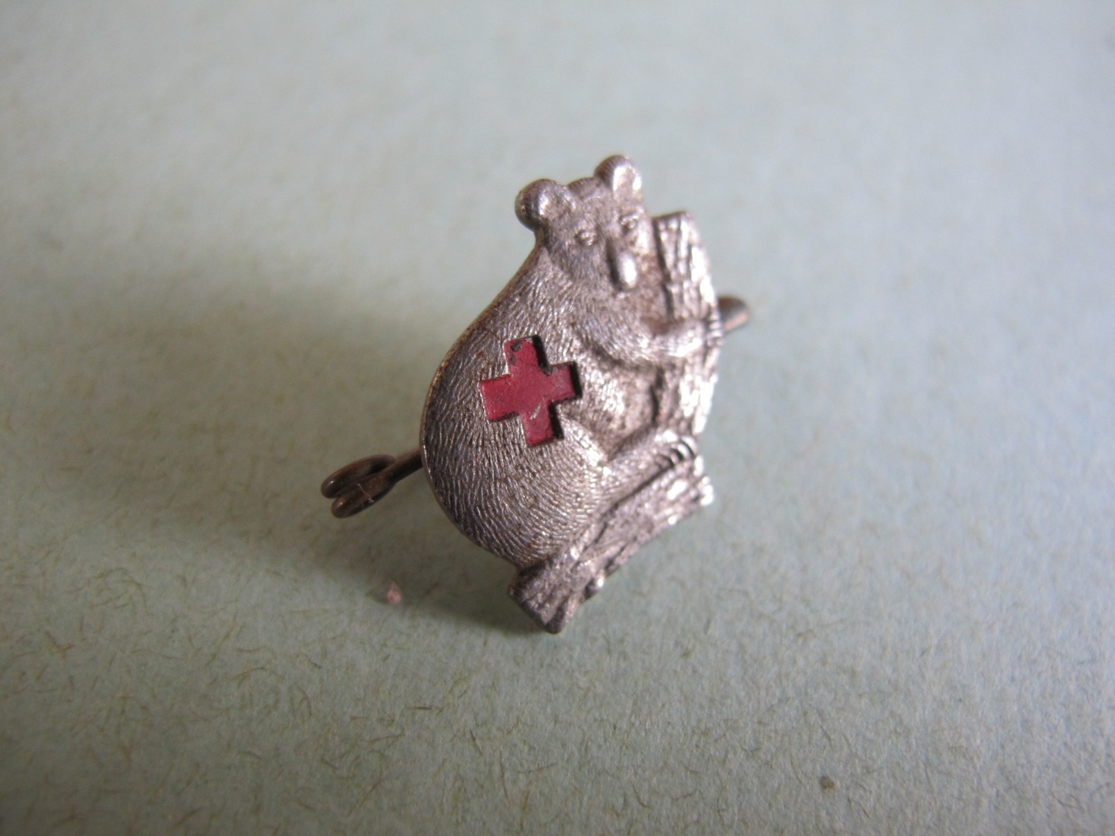 Red Cross Australia Koala Bear vintage Badge
