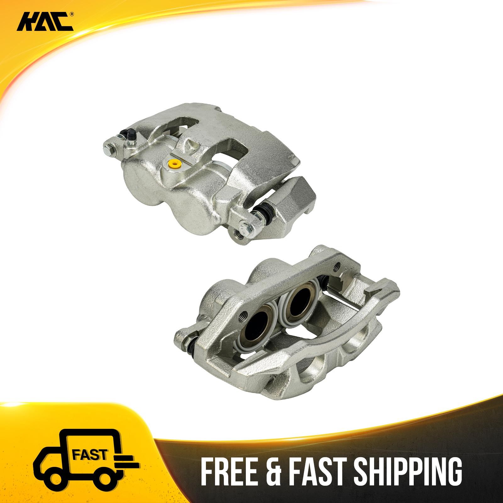 2x Front Brake Calipers w/ Bracket Fits 2019-2023 Ram 1500 Classic 5143358AF