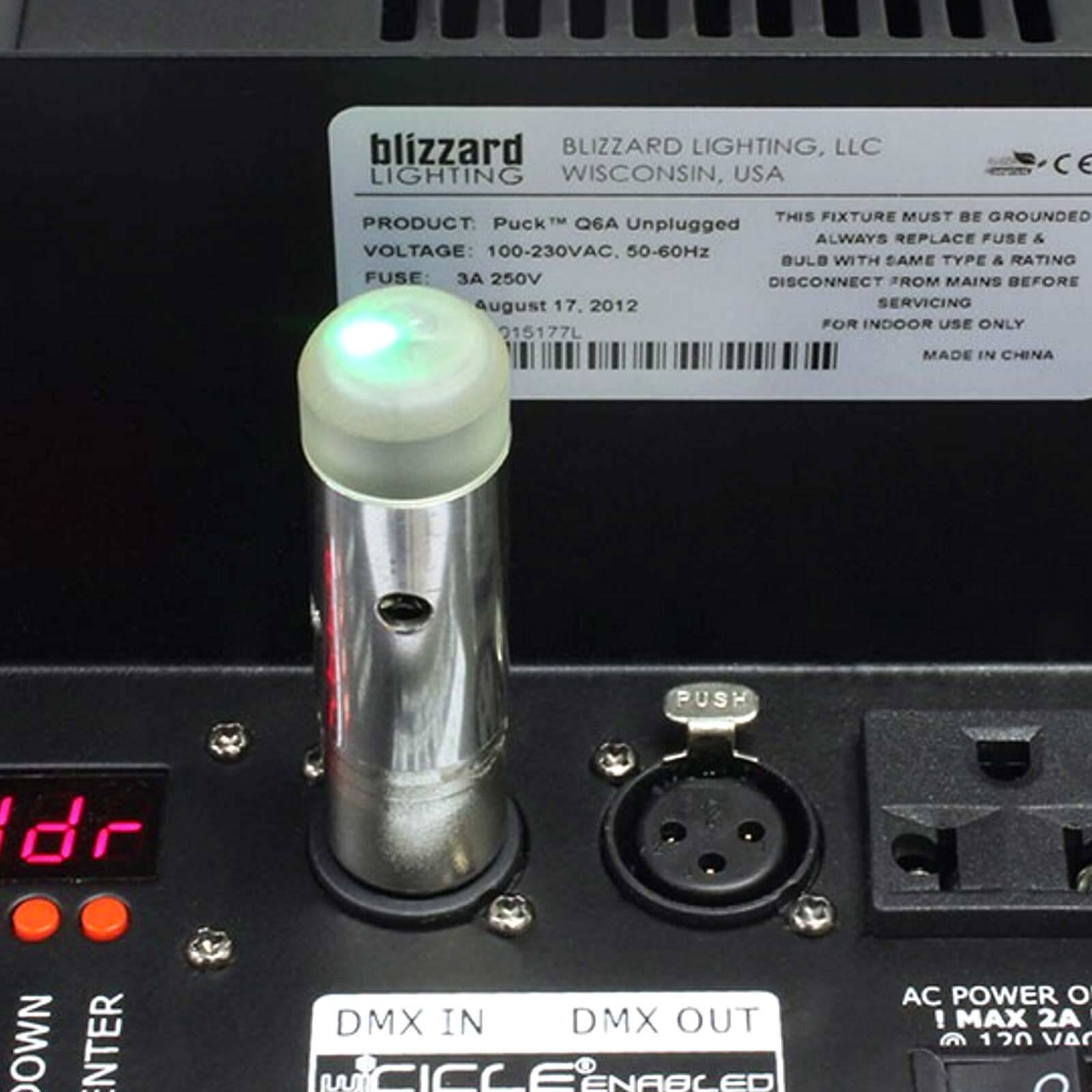 Blizzard Lighting wiCICLE XMIT & Skywire Wireless DMX Transmitter & 8 Receivers