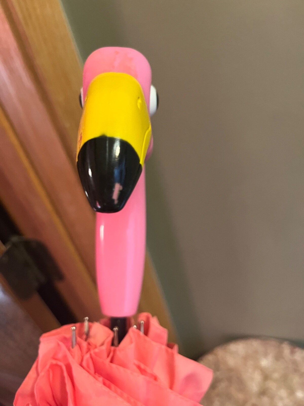 PINK FLAMINGO Self-Standing Umbrella