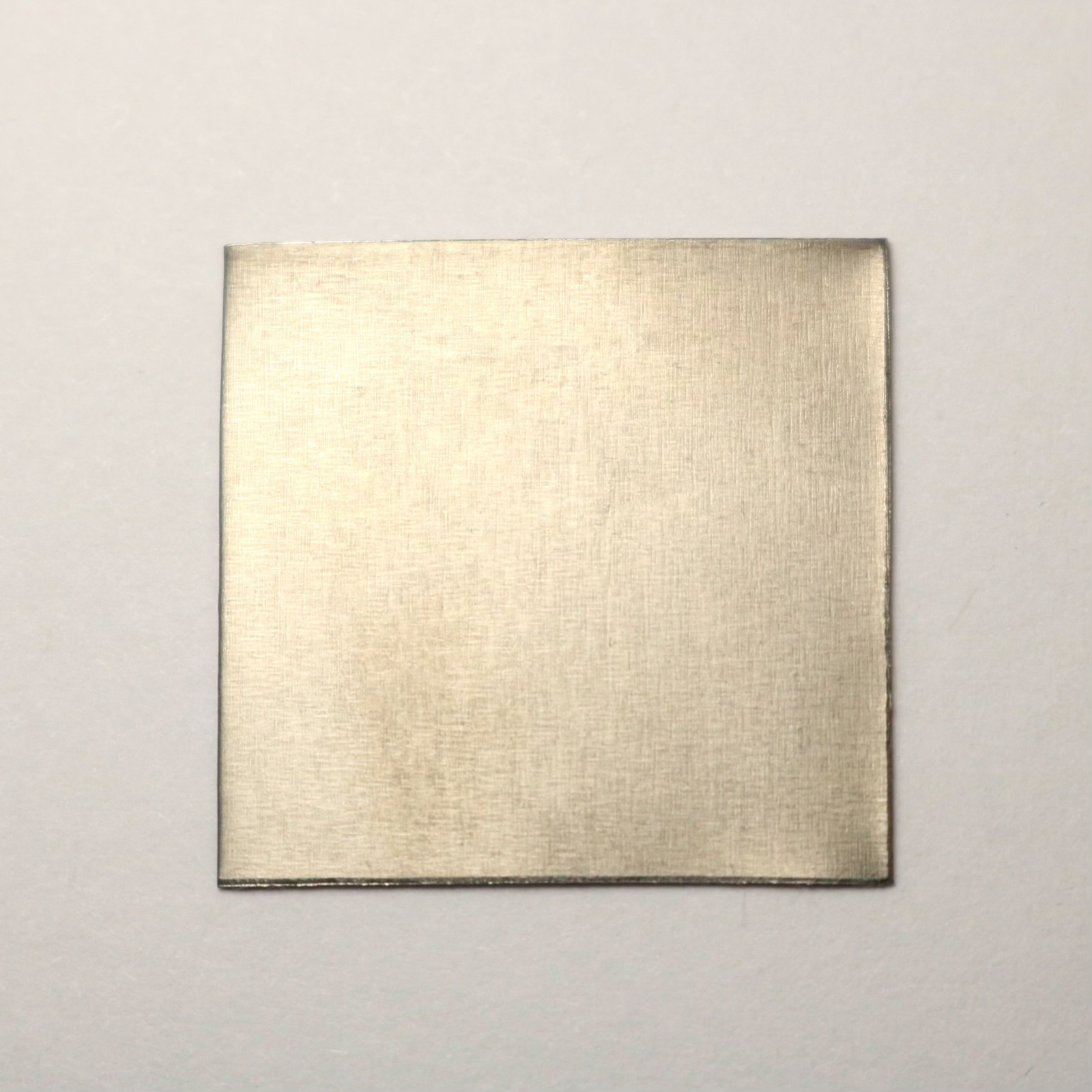 Titanium Sheet / Foil 1x1in Square Element 22 Ti Chemistry Sample