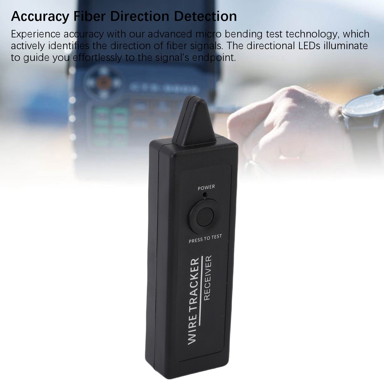 Optical Fiber Identifier FTTH Tool Cable Finder 10KM VFL Optical Power Meter