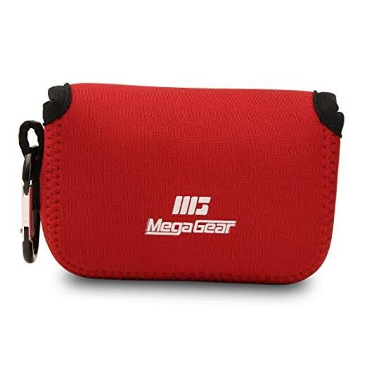 Nikon Coolpix W100, S33 Ultra Light Neoprene Camera Case Red