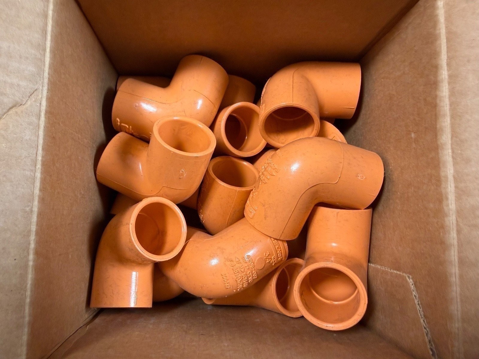 Xtralis VESDA VP-ELB-90 FS 90 Deg Elbow Socket CPVC Sprinkler Fitting LOT OF 16