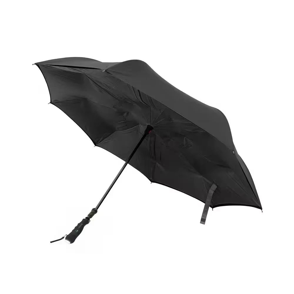 Better Brella 41.5" Black Wind Proof Reverse Open/Close Technology Umbrella NIB