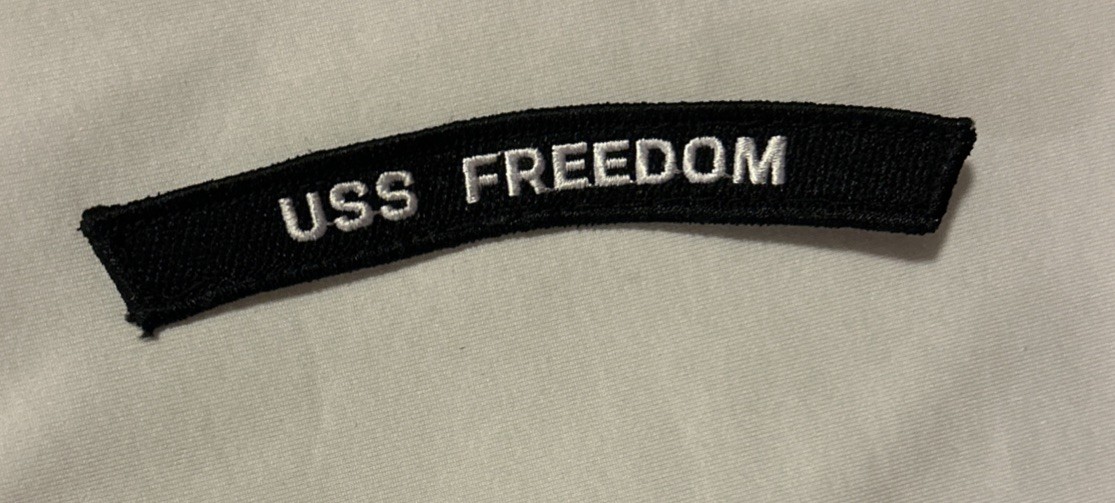 US Navy Tab USS Freedom LCS-1 USN
