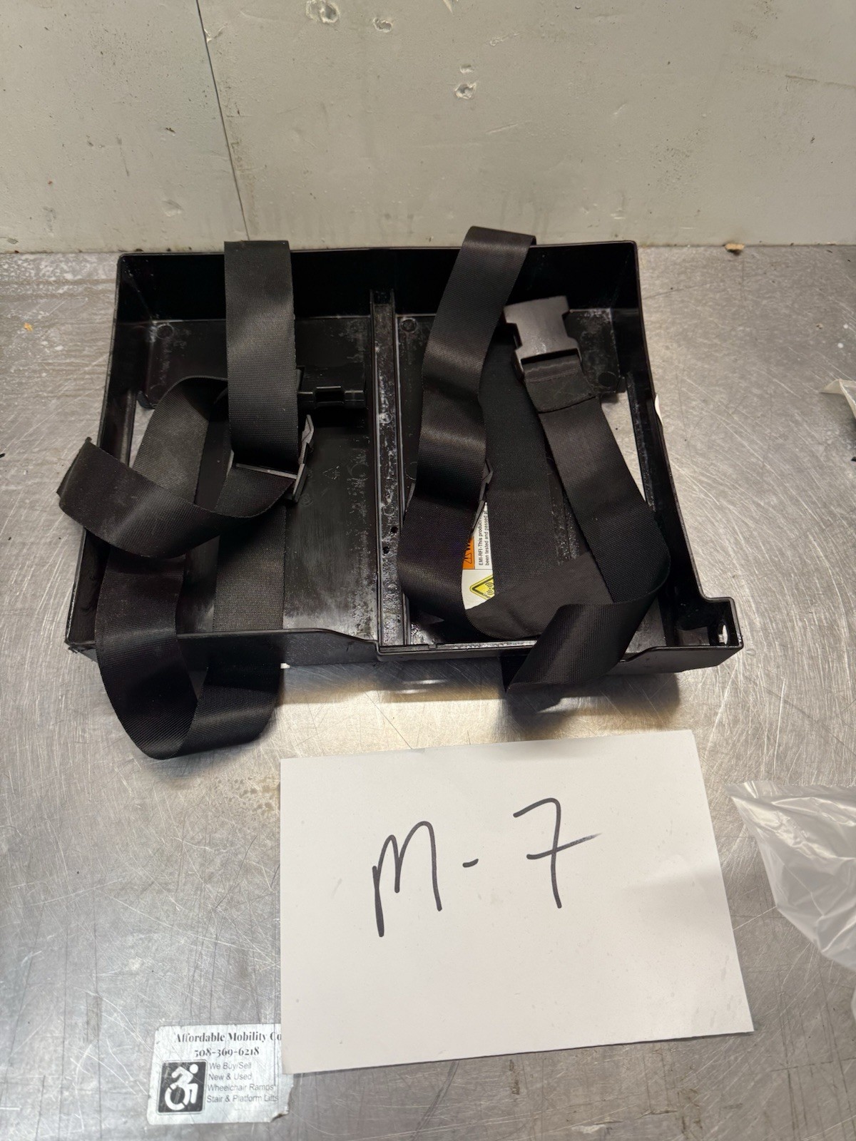 Battery Tray Pride Quantum & Jazzy 600 Series Electric Wheelchairs