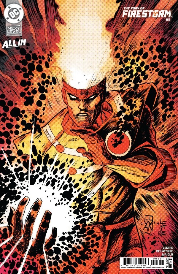 Fury Of Firestorm #5 Of 8 CVR B Denys Cowan & Jeff Lemire VAR Pre Order 8/12/26