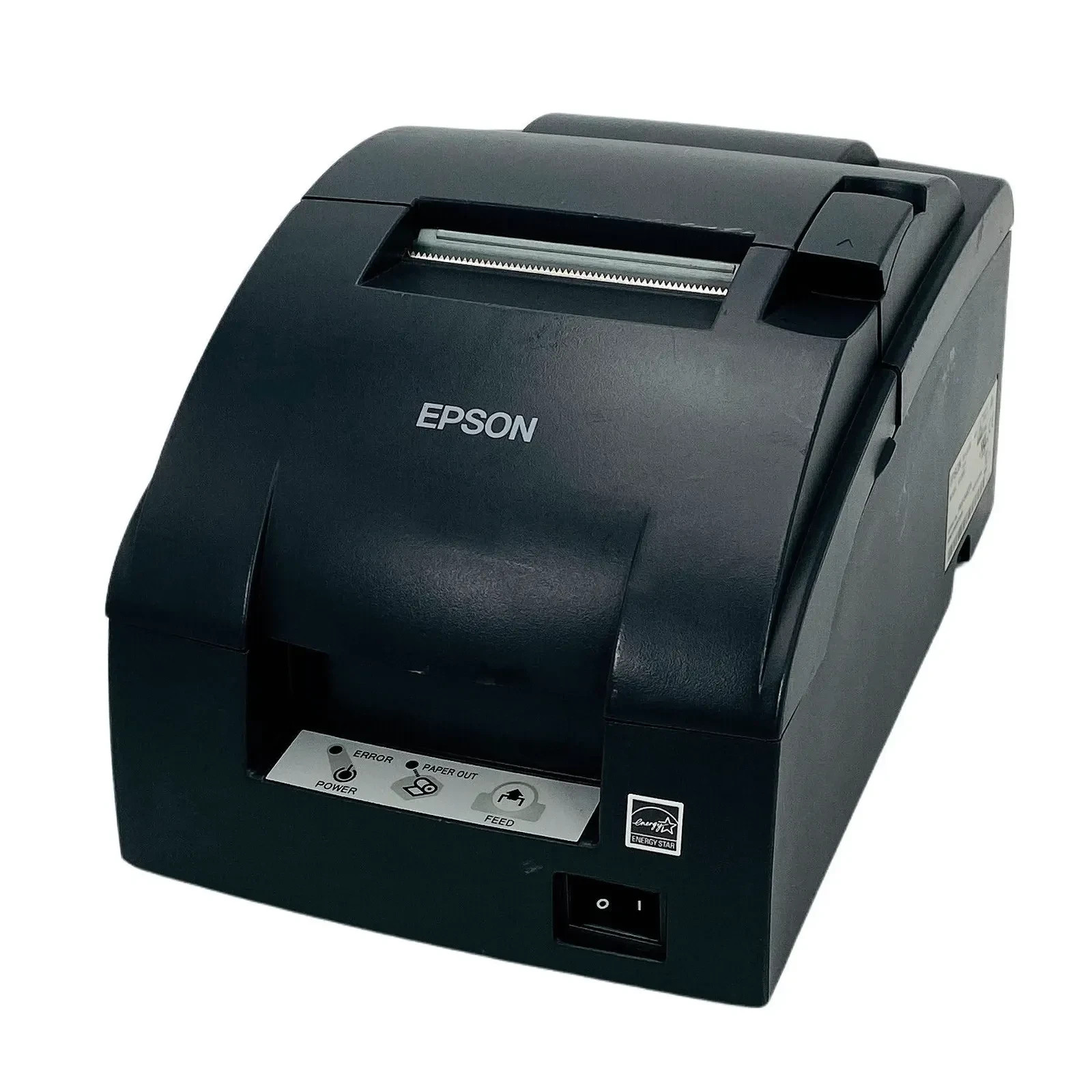 FULLY TESTED Epson TM-U220B Dot Matrix POS Receipt Printer Serial No AC Adapter