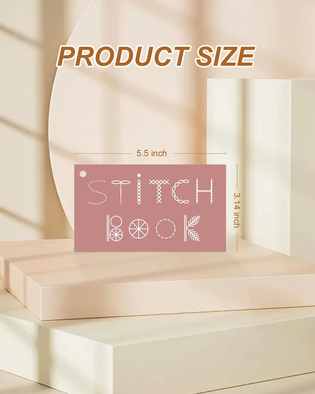 2 Pack Creative Mini Sewing Book, Enthusiasts & Beginners Ideal for DIY
