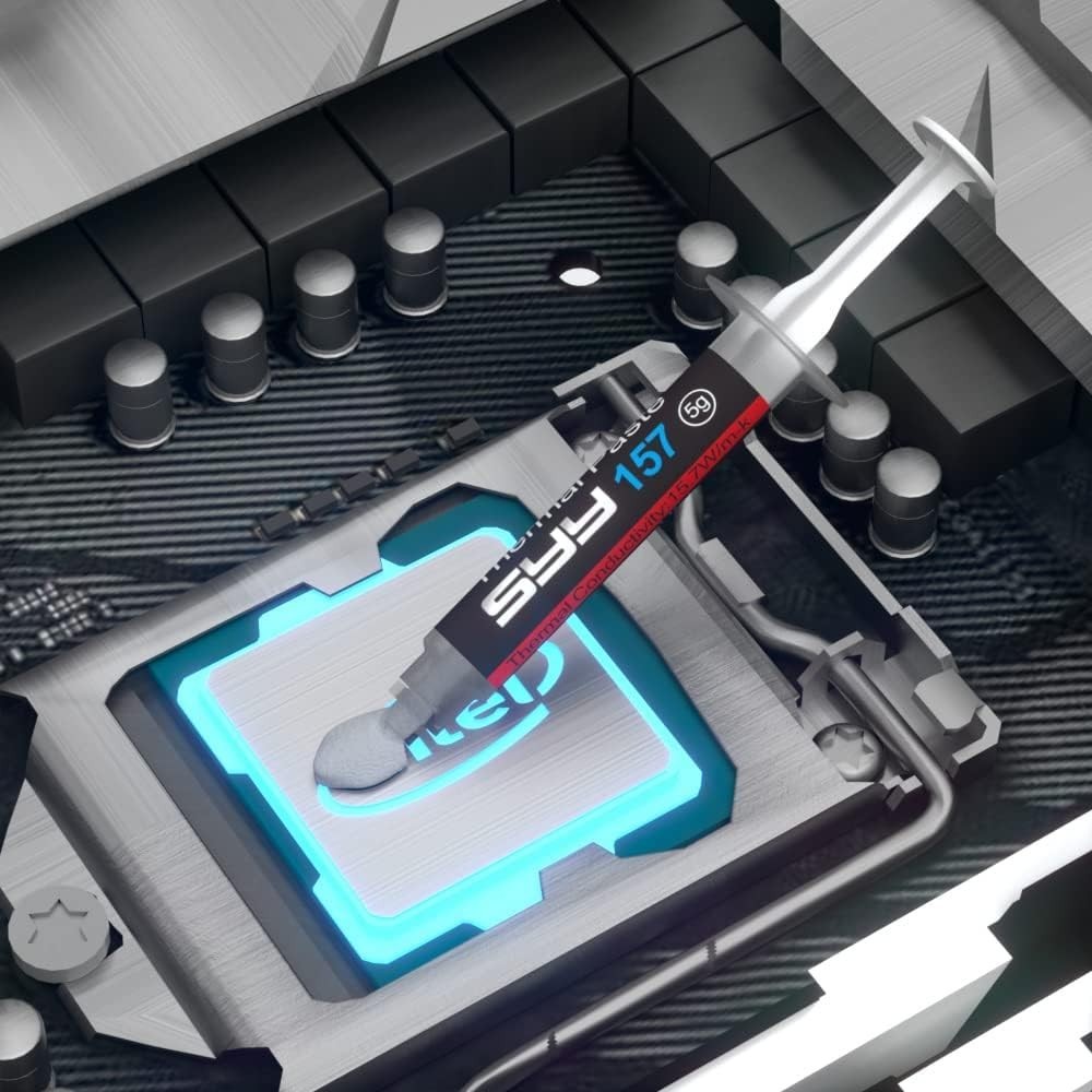 Professional Grade 15g Thermal Paste - Ideal for CPU/GPU with Application Tools