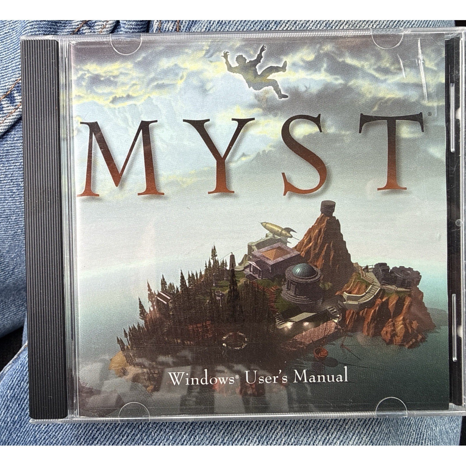Myst PC CD-ROM Windows 3.1 Cyan Red Orb Broderbund Complete Jewel Case