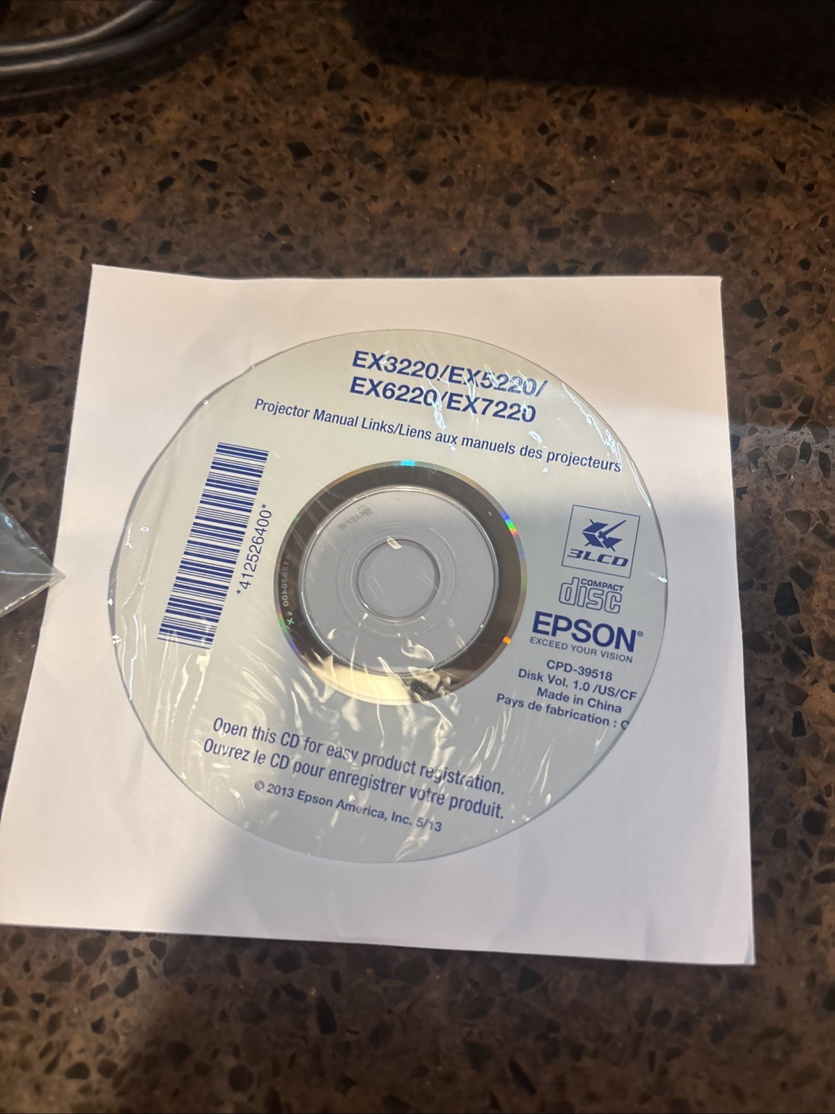 Epson EX3220 3LCD Projector