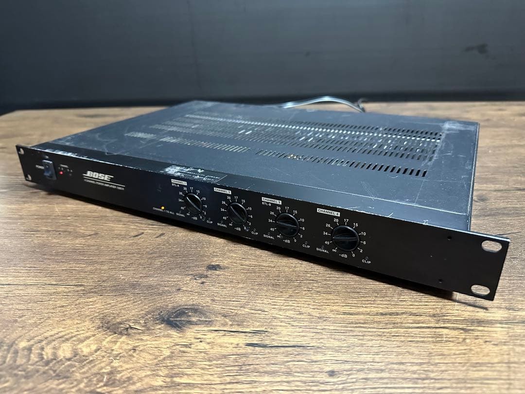 Bose 1200VI 4 Channel Power Amplifier Volume Adjustment Knobs