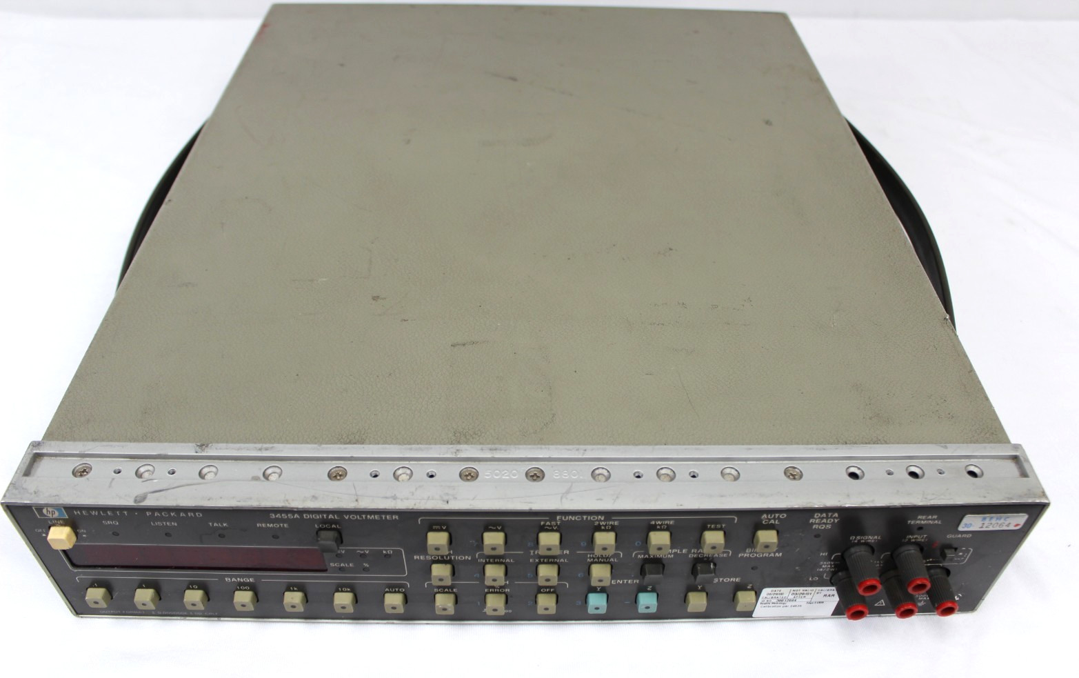 HP 3455A Digital Voltmeter Precision Bench DVM AC DC Measurement Instrument